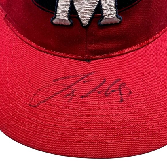 Memphis Redbirds MiLB Vintage Snapback Hat Cap Retro Autographed Deadstock 90's - Picture 11 of 11